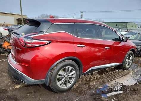 2017 Nissan Murano S z USA, uszkodzony, nr VIN 5N1AZ2MH3HN143475